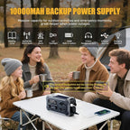 Hand Crank Emergency Radio, 10000mAh Weather Radio - Image 2