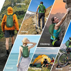 12L Ultralight & Thin Packable Daypack, Small Foldable Hiking Backpack Travel - Image 6