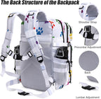 45L Tactical Backpack for Men Women, Military Assault Pack - Image 9