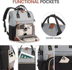 LOVEVOOK Laptop Backpack for Women, 15.6 Inch Work Business Backpacks Purse - Image 4
