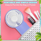 Sumind 100 Pcs Small Personal Portable Fan Mini Handheld Bulk 1 Speed Electric - Image 6