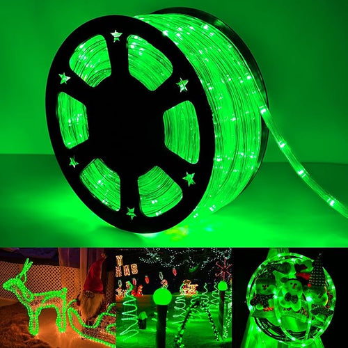 150ft LED Rope Lights Outdoor, 1080 LED Connectable and Flexible Tube Lights by Jnaurb
