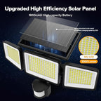 UME Solar Outdoor Lights 302 LED 3000LM, IP65 Waterproof Motion Sensor Outdoor - Image 3