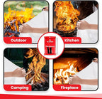 AI FORCE Fire Blanket with Gloves & Hooks – Fireproof Emergency Safety Blanket - Image 6