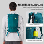 N NEVO RHINO Small Hiking & Trekking Backpack, 10L Lightweight Travel Backpack - Image 4