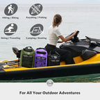 STOVER 5/10/25/30/40/55L Waterproof Dry Bag- Roll-Top Backpack w/Phone Case- - Image 6