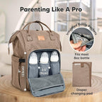 KeaBabies Baby Diaper Bag Backpack - Image 4