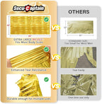 SecuCaptain Survival Emergency Thermal Blankets: Extra Large 84” x63” Space - Image 2