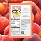PURE KICK Energy Singles To Go Drink Mix, Peach Tea, Includes 12 Boxes - Image 2
