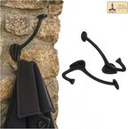 Mystic Colonial Medieval Cast Iron Wall Hooks Pack of 10 Heavy Duty Dual Hooks - Image 8