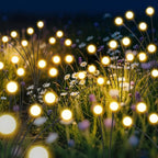 Solar Lights Outdoor-4Pack 32LEDs Solar Garden Firefly Lights Outside, Solar - Image 2