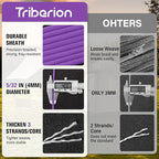 Paracord Rope 550 lb - 100ft 5/32" Parachute Cord 4MM 7-Strand para Cord - - Image 2