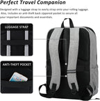 MAXTOP Deep Storage Laptop Backpack Business Anti-theft Backpacks College - Image 3