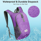 G4Free 10L Hiking Backpack, Lightweight Small Hiking Daypack Outdoor Travel - Image 2