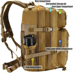 45L Tactical Backpack for Men Women, Military Assault Pack - Image 5