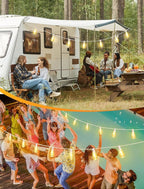 Larkvue 25FT Outdoor String Lights, Patio Lights - Image 3