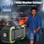 Hand Crank Solar Power Emergency Radio - Image 3