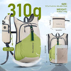 FIORETTO 15L Hiking Backpack for Women Men Mini Packable Backpack Lightweight - Image 5