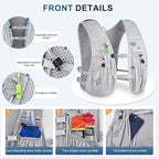 BECOJADDE Running Vest Hydration Backpack - Image 2