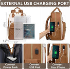 Laptop Backpack for Women Work Bookbag: 15.6 Inch College Backpacks - Image 4