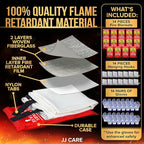 JJ CARE Fire Blanket – 14 Packs - Image 4