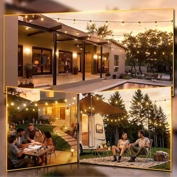 addlon 25FT LED Outdoor String Lights - Image 7