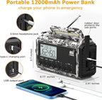 Eoxsmile Emergency Radio 12000mAh - Image 3