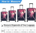 Luggage Cover Protector for 30-32 Inch Suitcases, TSA Approved Elastic Travel - Image 2