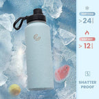 Sports Water Bottle 32oz, Insulated Water Bottle - Image 4