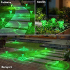 Benany Solar Lights Outdoor, St Patricks Day 16 Pack Mushroom Landscape Lights - Image 3