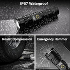 Flashlights High Lumens Rechargeable, 000LM LED Super Bright Flash Light - Image 7