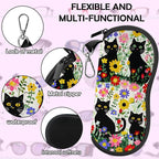 Glasses Case Sunglasses Eyeglass Soft Case Zipper Light Neoprene Pouch - Image 4