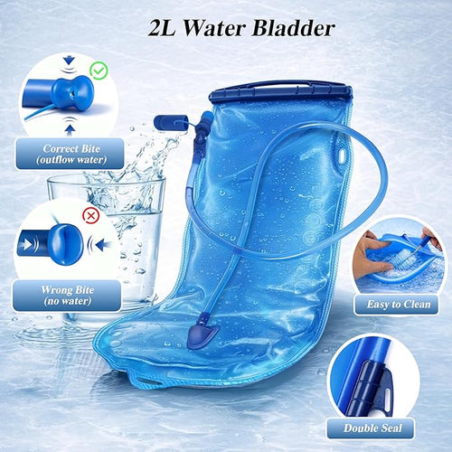 2 Pack Hydration Backpack Pack - Image 2