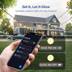 addlon 100FT LED Outdoor String Lights - Image 3