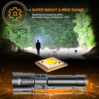 Relybo Rechargeable Flashlights High Lumens, LED Flashlight 100000 Lumens - Image 2