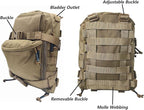Tactical Hydration Backpack for 2L Hydration Bladder, Lightweight Hydration - Image 5
