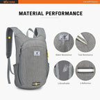 SKYSPER Small Daypack 10L Hiking Backpack Packable Lightweight Travel Day Pack - Image 4