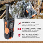 Cobra ACXT1037R FLT Floating Walkie Talkie - Image 3