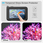 FiTSTILL Silicone Rubber Case+3Pack Tempered Glass Protector Compatible - Image 6