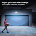 Feit Electric Outdoor LED Triple Head Solar Security Flood Lights - Image 7
