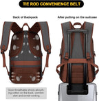 Tzowla Canvas Laptop Backpack-Anti Theft Bag - Image 6
