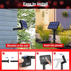 btfarm 4 Pack Solar String Lights Outdoor - Image 7