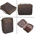 LEATHER VILLAGE Genuine Leather Bible Cover - Image 7
