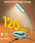 Glocusent 13 LEDs Book Lights for Reading at Night, 120 Hrs Runtime - Image 5