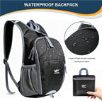 15L Foldable Hiking Backpack, Lightweight Packable Waterproof Machine Washable - Image 2