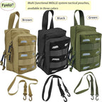 Tactical Pouch Water-Resistant Molle Multi Functional EDC Tool Compact Bag - Image 8