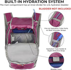 13L Small Hiking Backpack for Women Men, Lightweight Foldable Day pack - Image 8