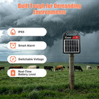 3in1 20Miles Solar Electric Fence Charger - Image 6