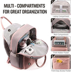 LOVEVOOK Laptop Backpack for Women 15.6 Inch Laptop Bag - Image 2