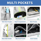 JELUTAR Drawstring Backpack Gym Bag - Image 6